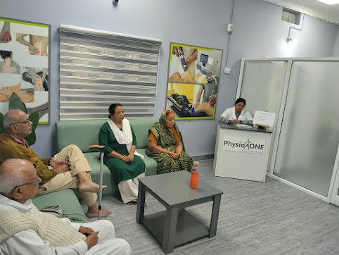 Interior of Physio One Clinic, Indore